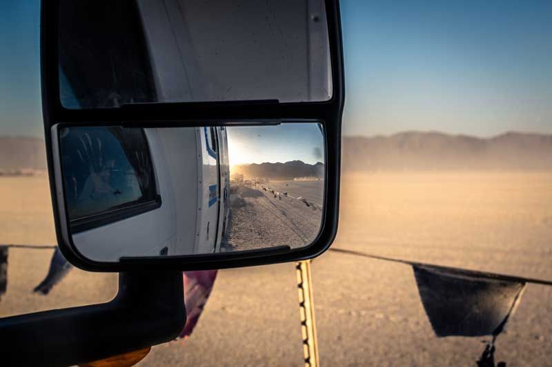 Check your mirrors